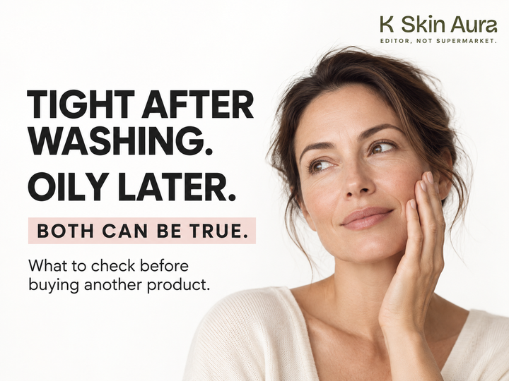 Why Does My Skin Feel Tight After Washing but Oily Later?