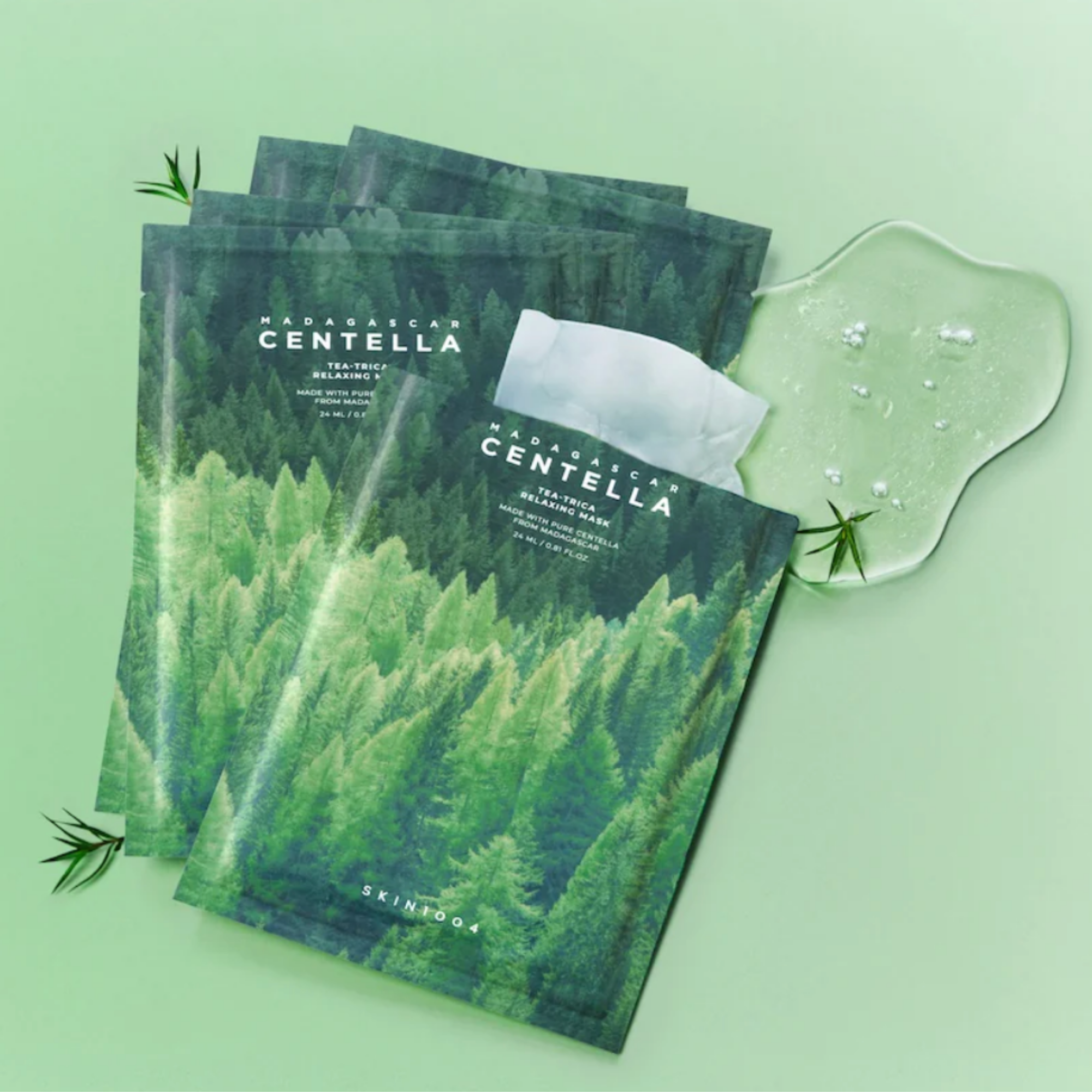 Madagascar Centella Tea-Trica Relaxing Mask- 1 Mask