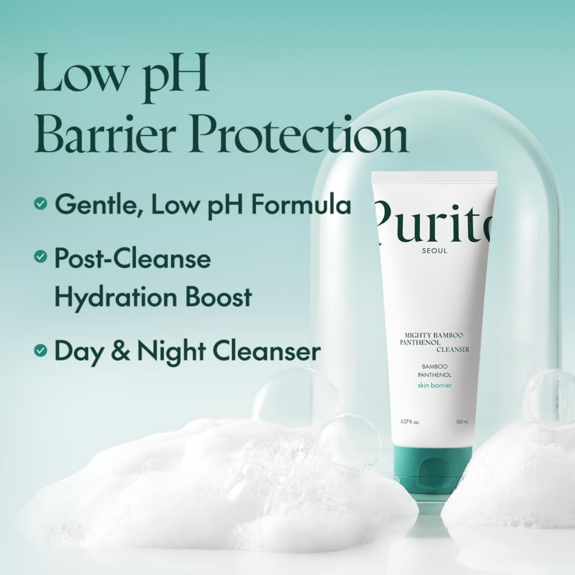 Mighty Bamboo Panthenol Cleanser 150ml