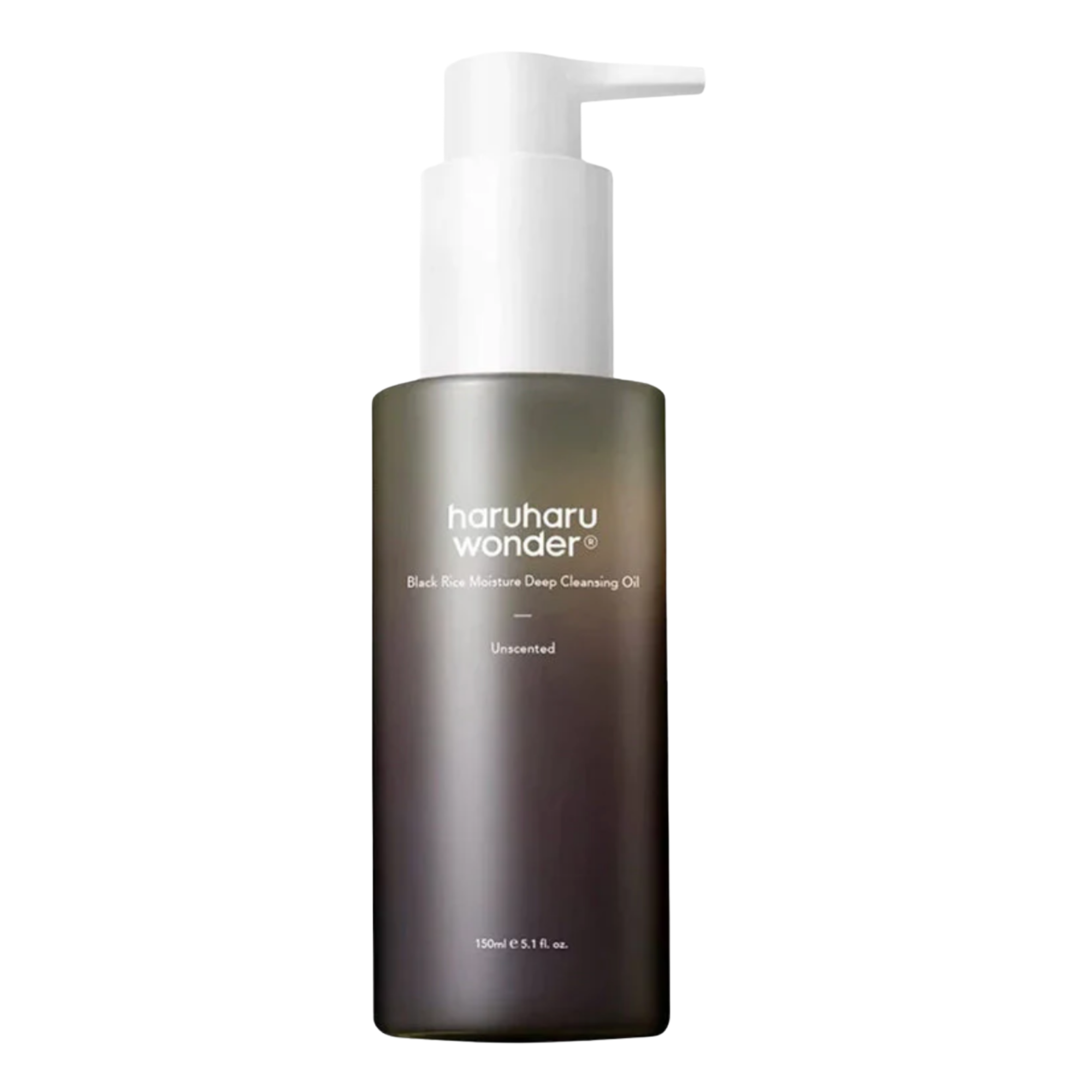 Haruharu Wonder skincare product bottle on a white background