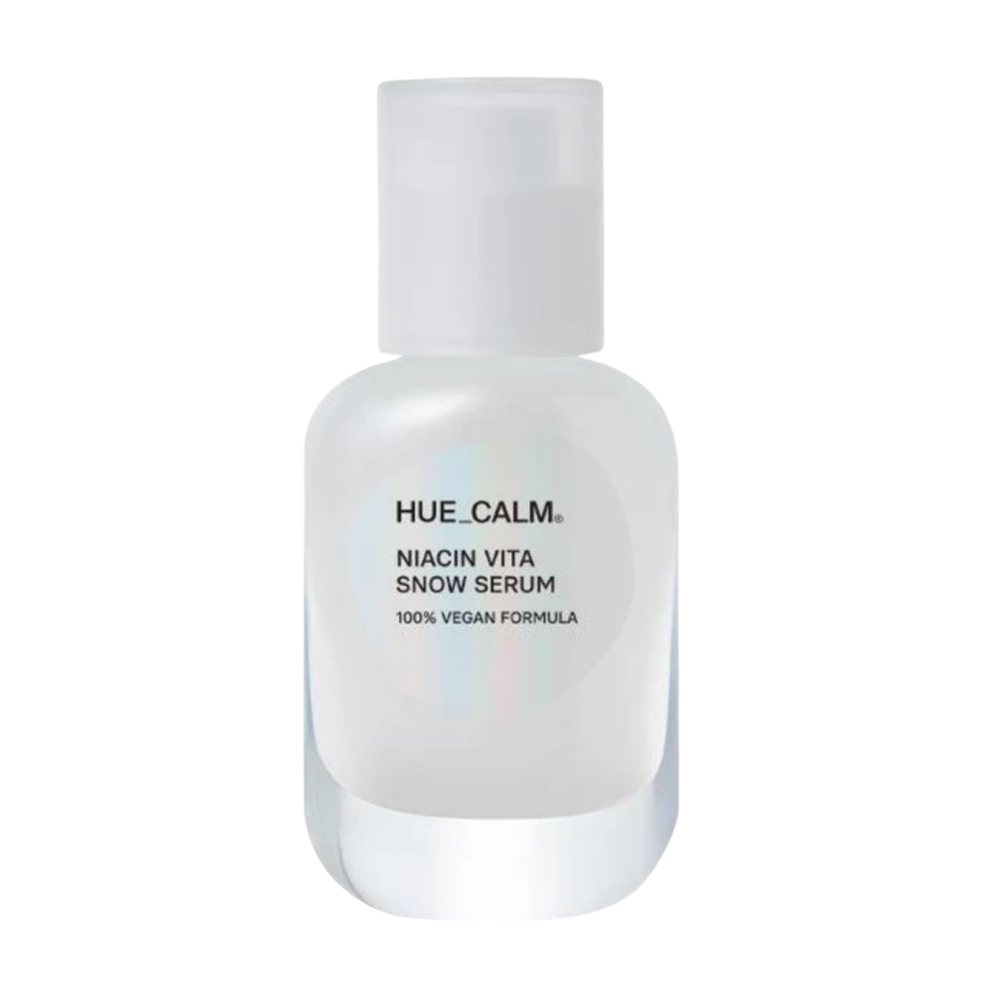 Hue calm snow serum bottle