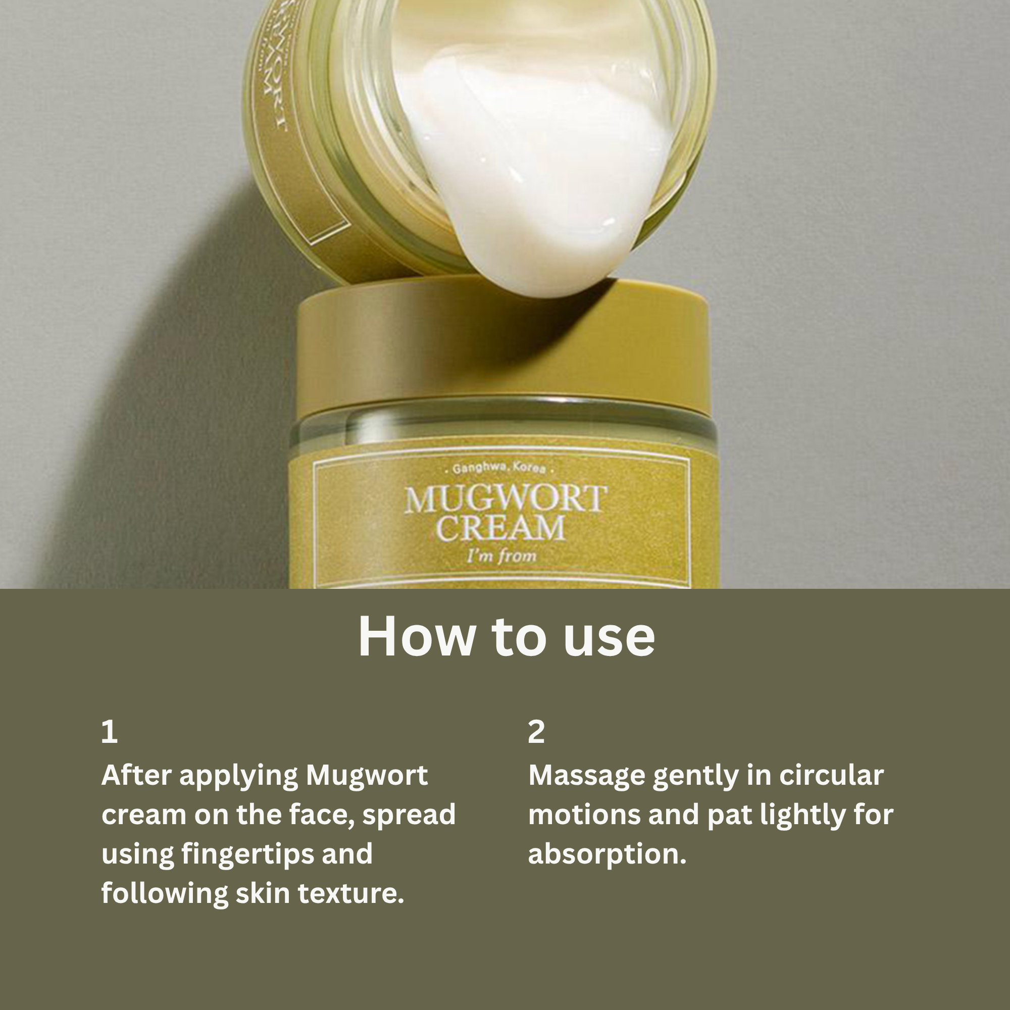 I’m From Mugwort Cream – 50g