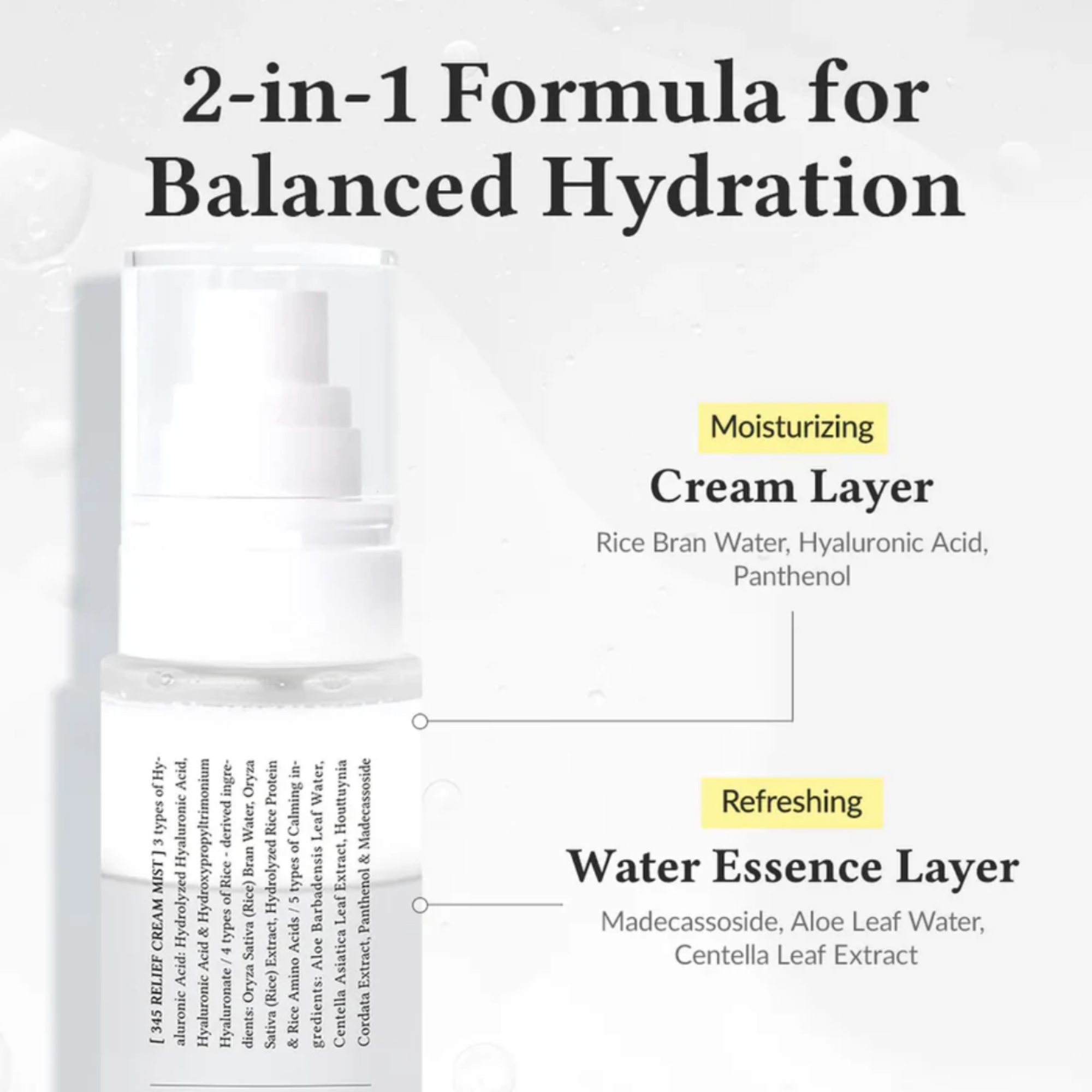 345 Relief Cream Mist 100ml