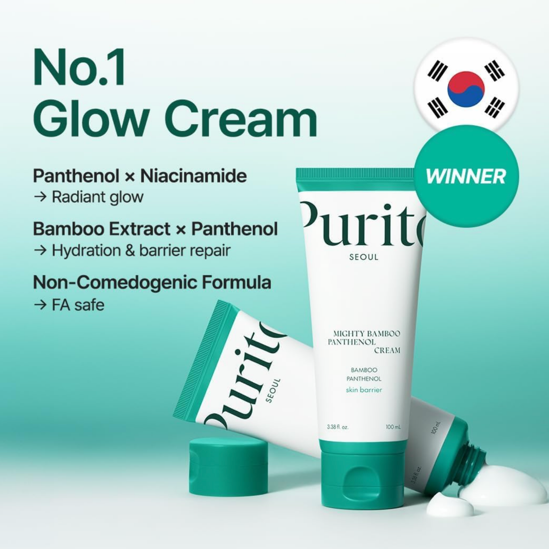 Mighty Bamboo Panthenol Cream 100ml