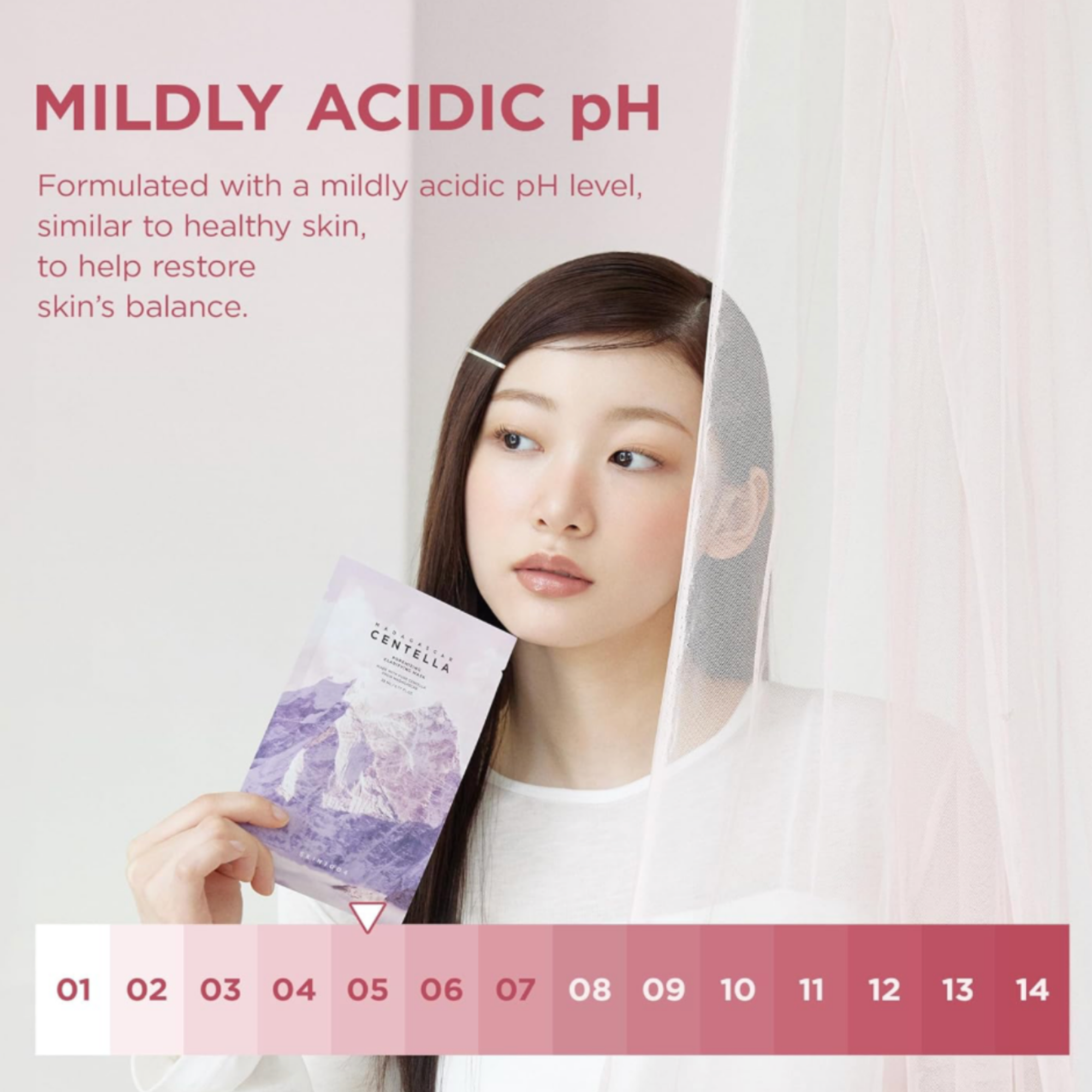 Madagascar Centella Poremizing Clarifying Mask – 1 Sheet (23ml)