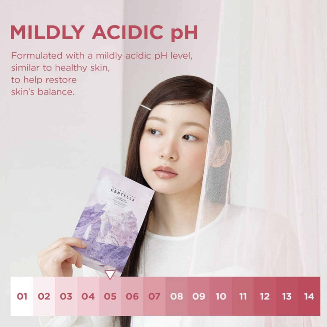 Madagascar Centella Poremizing Clarifying Mask – 1 Sheet (23ml)