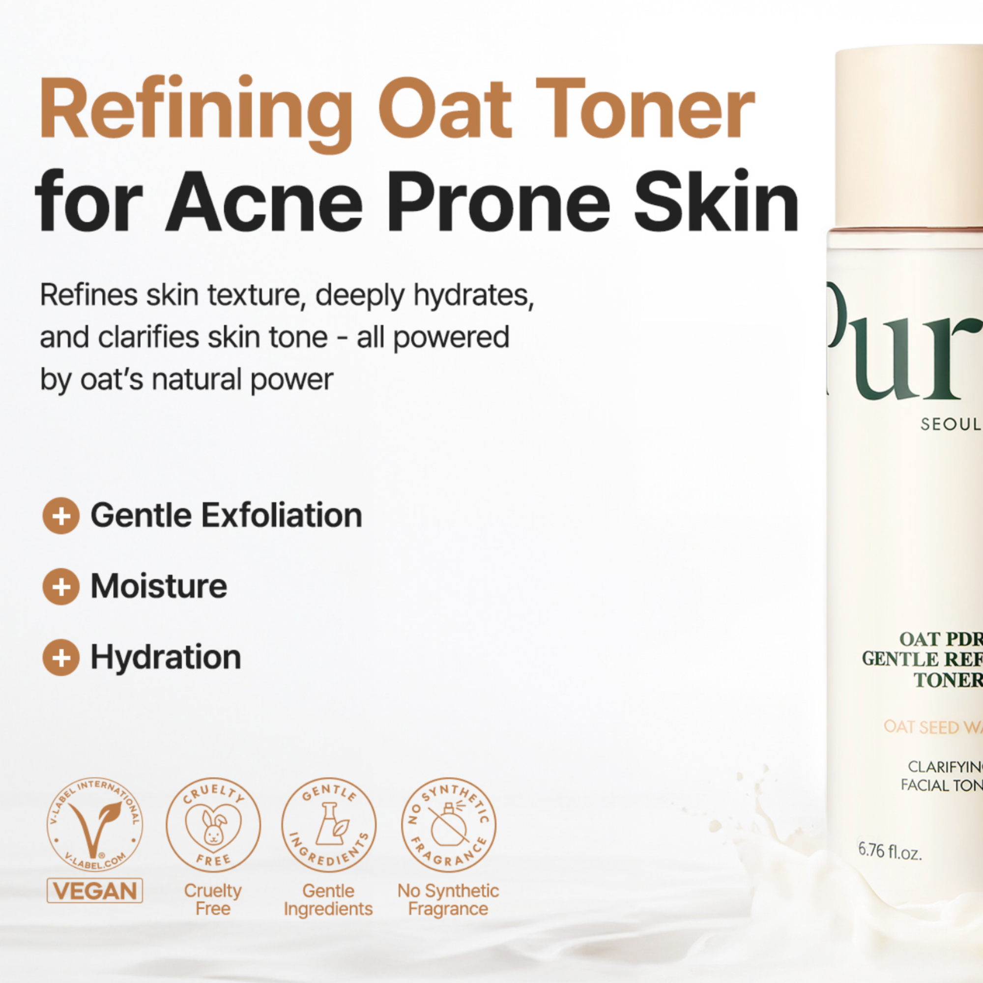 Oat PDRN Gentle Refining Toner 200ml