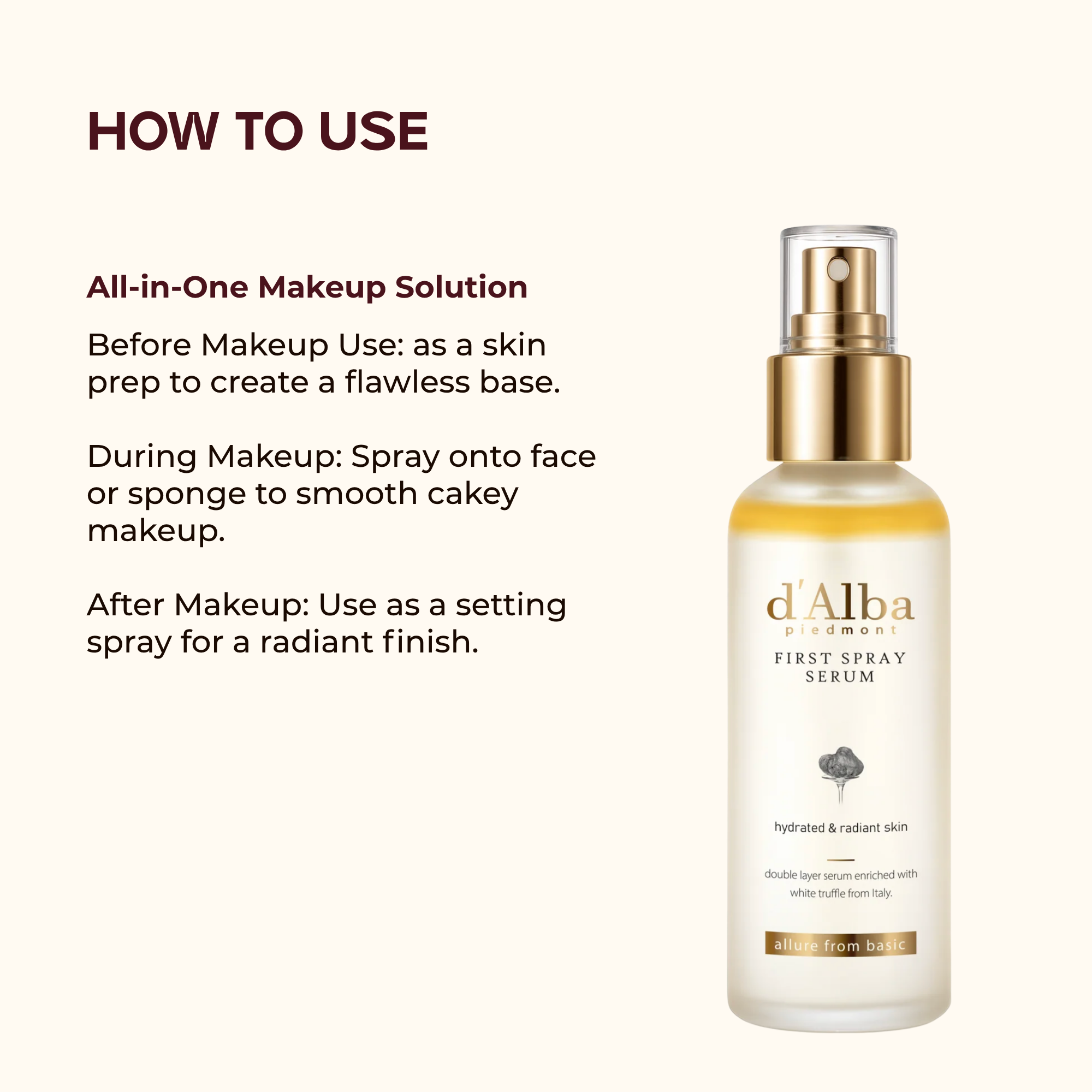 White Truffle First Spray Serum (100ml)