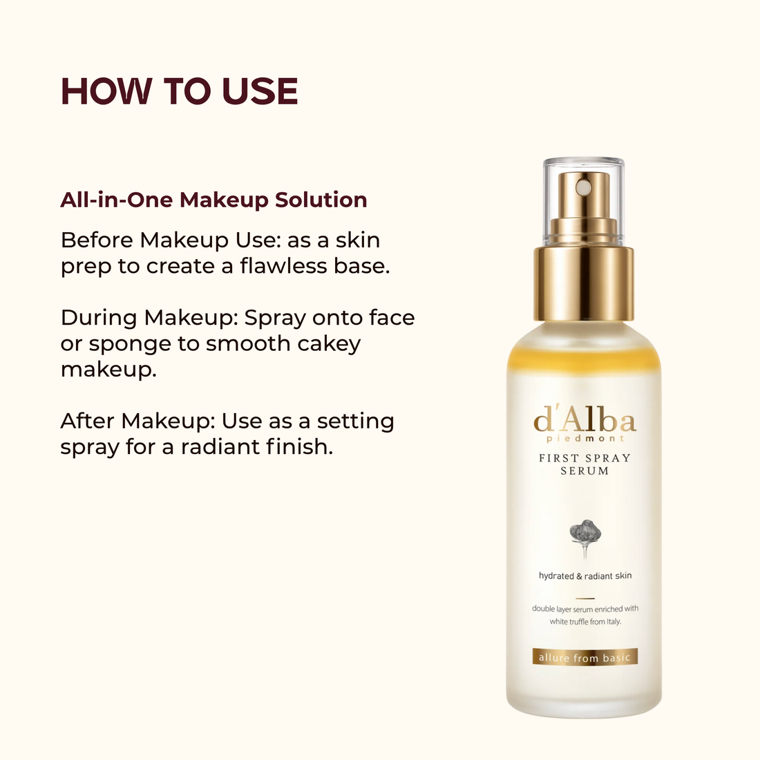White Truffle First Spray Serum (100ml)