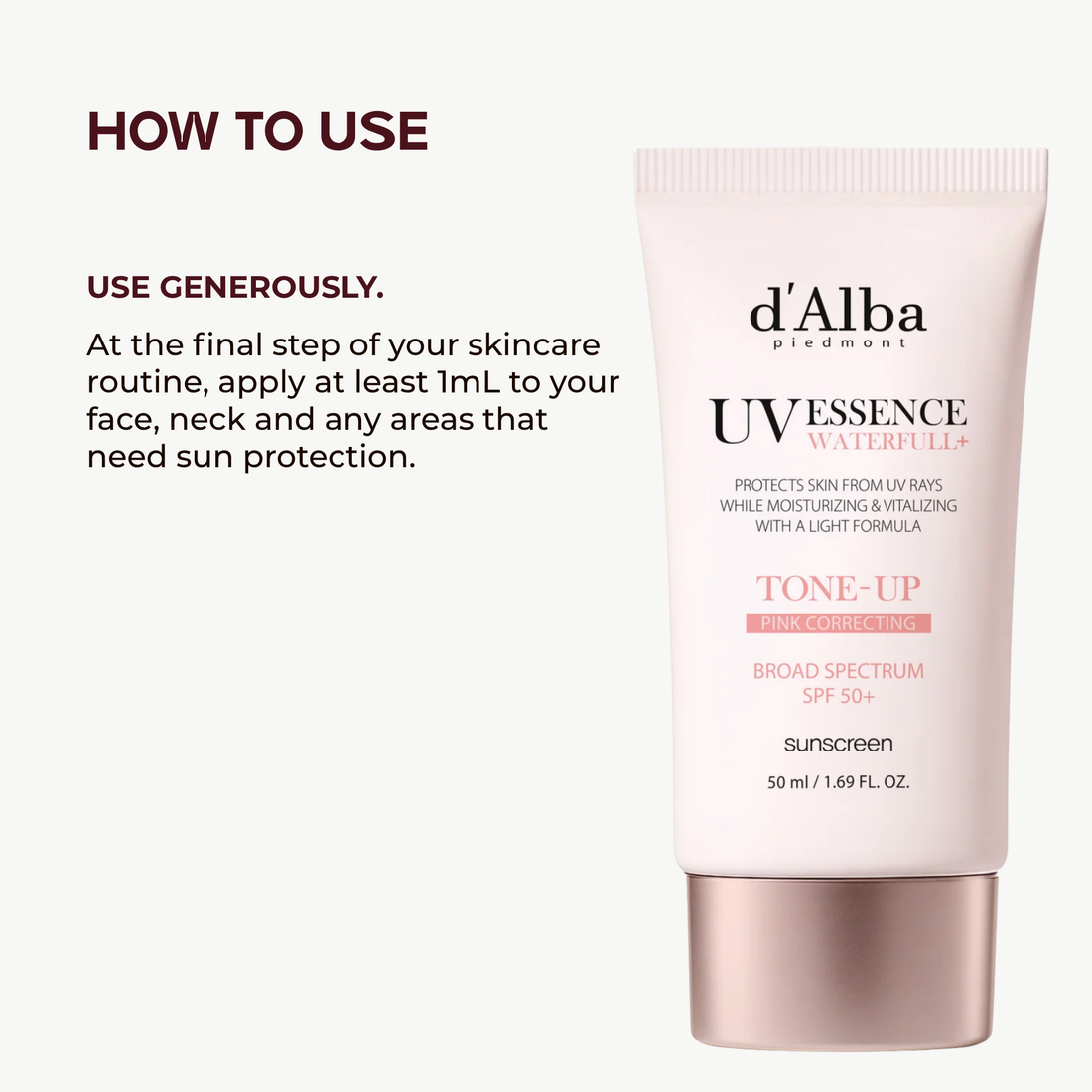 White Truffle Waterfull Tone-Up Sunscreen SPF 50+ (50ml)