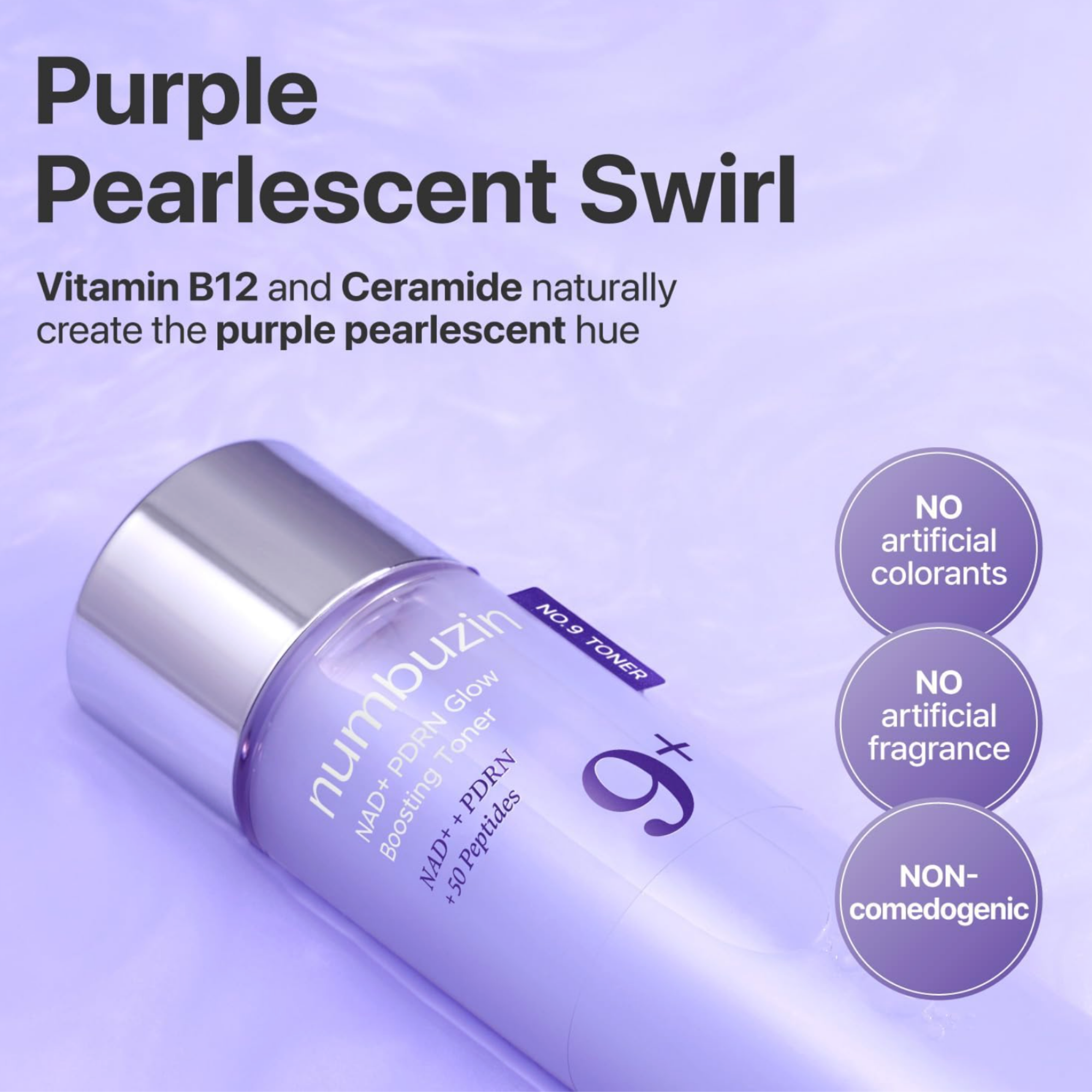 No.9 NAD+ PDRN Glow Boosting Toner (150ml)