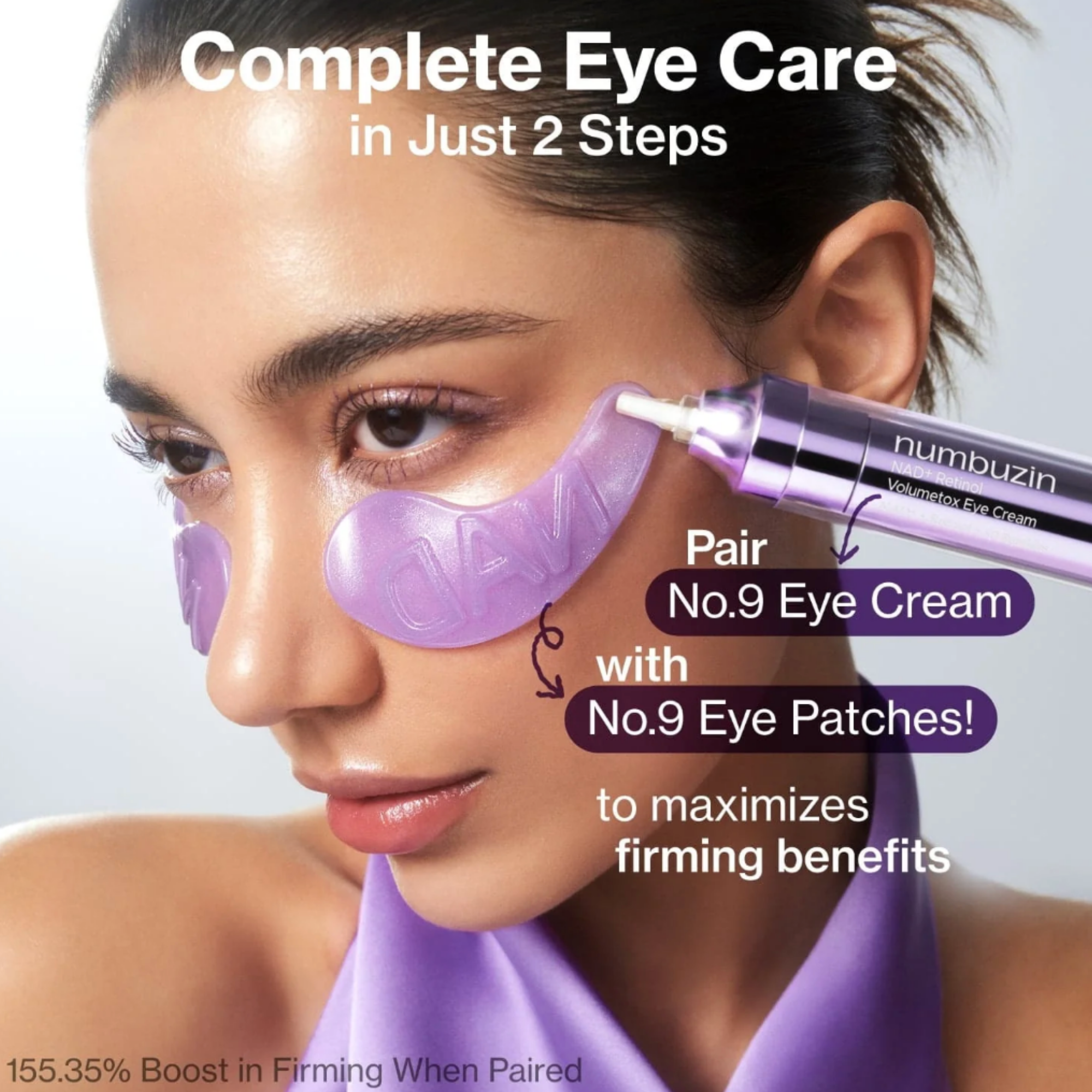 No.9+ NAD+ Retinol Volumetox Eye Cream (10ml)