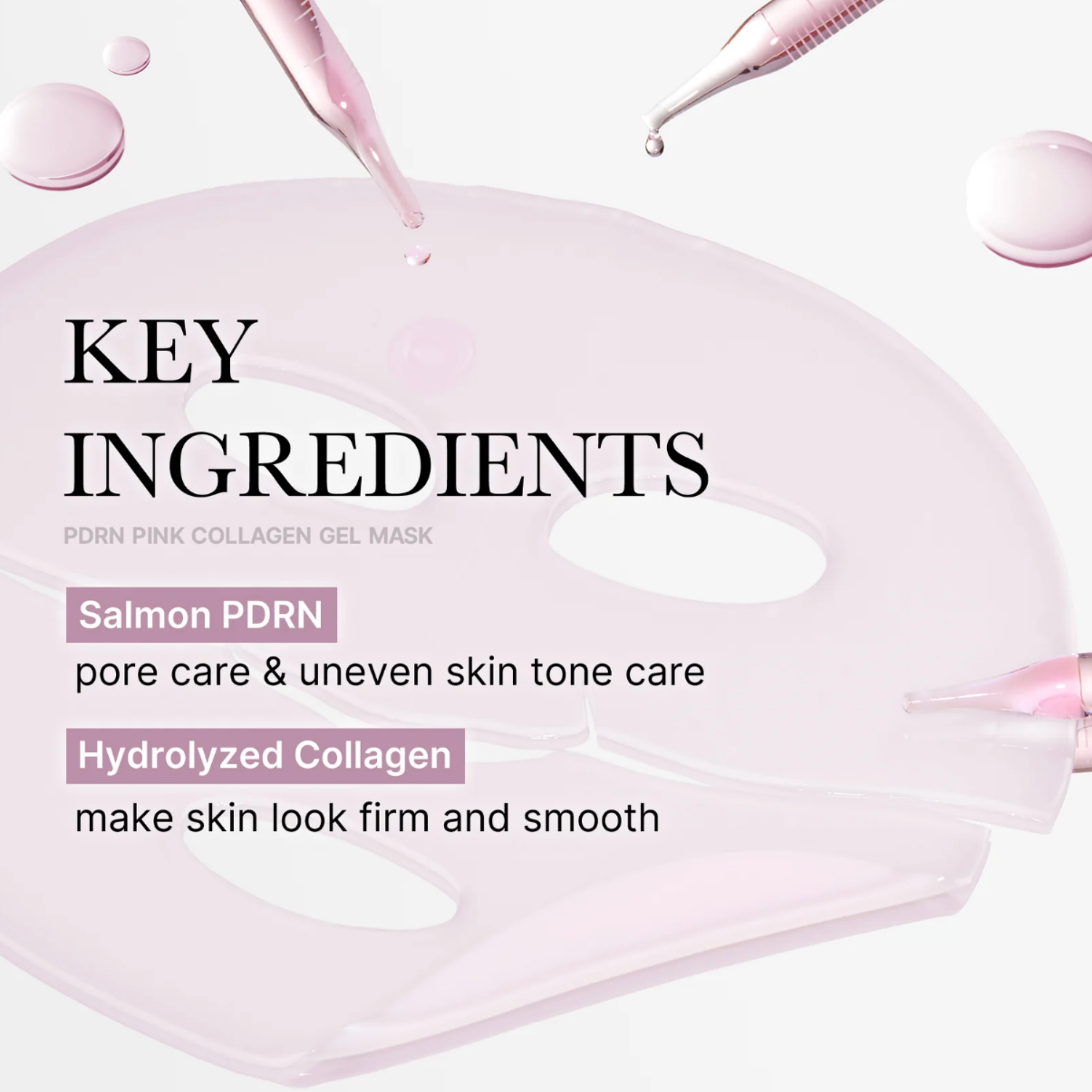 4x PDRN Pink Collagen Jelly Gel Mask