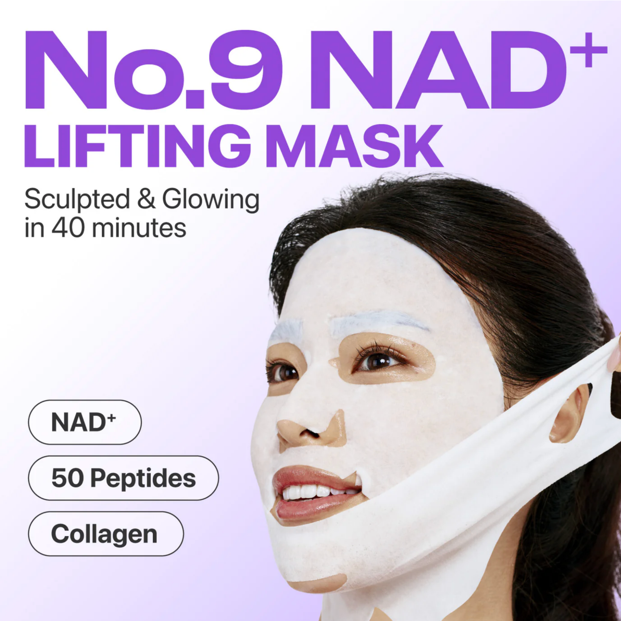 No.9 NAD Bio Lifting Full Cover Facial Mask