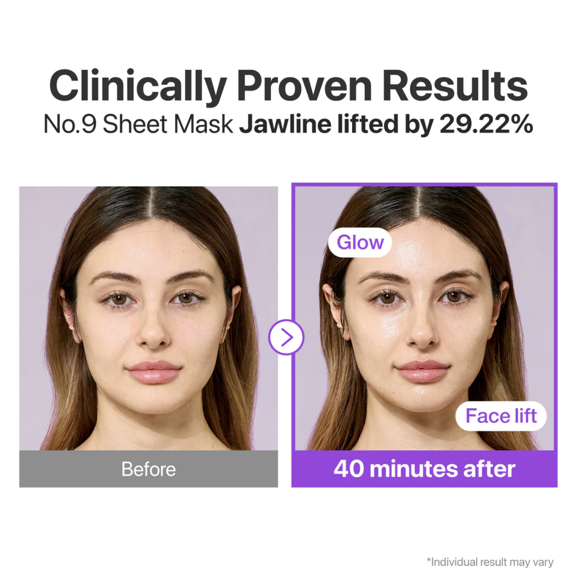 No.9 NAD Bio Lifting Full Cover Facial Mask