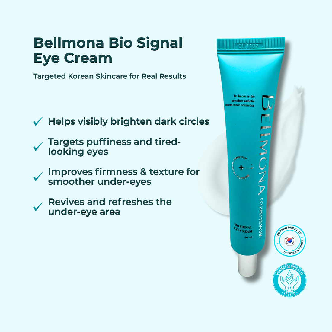 Bellmona Bio Signal Eye Cream – ujędrnia i rozjaśnia oczy (40 ml)