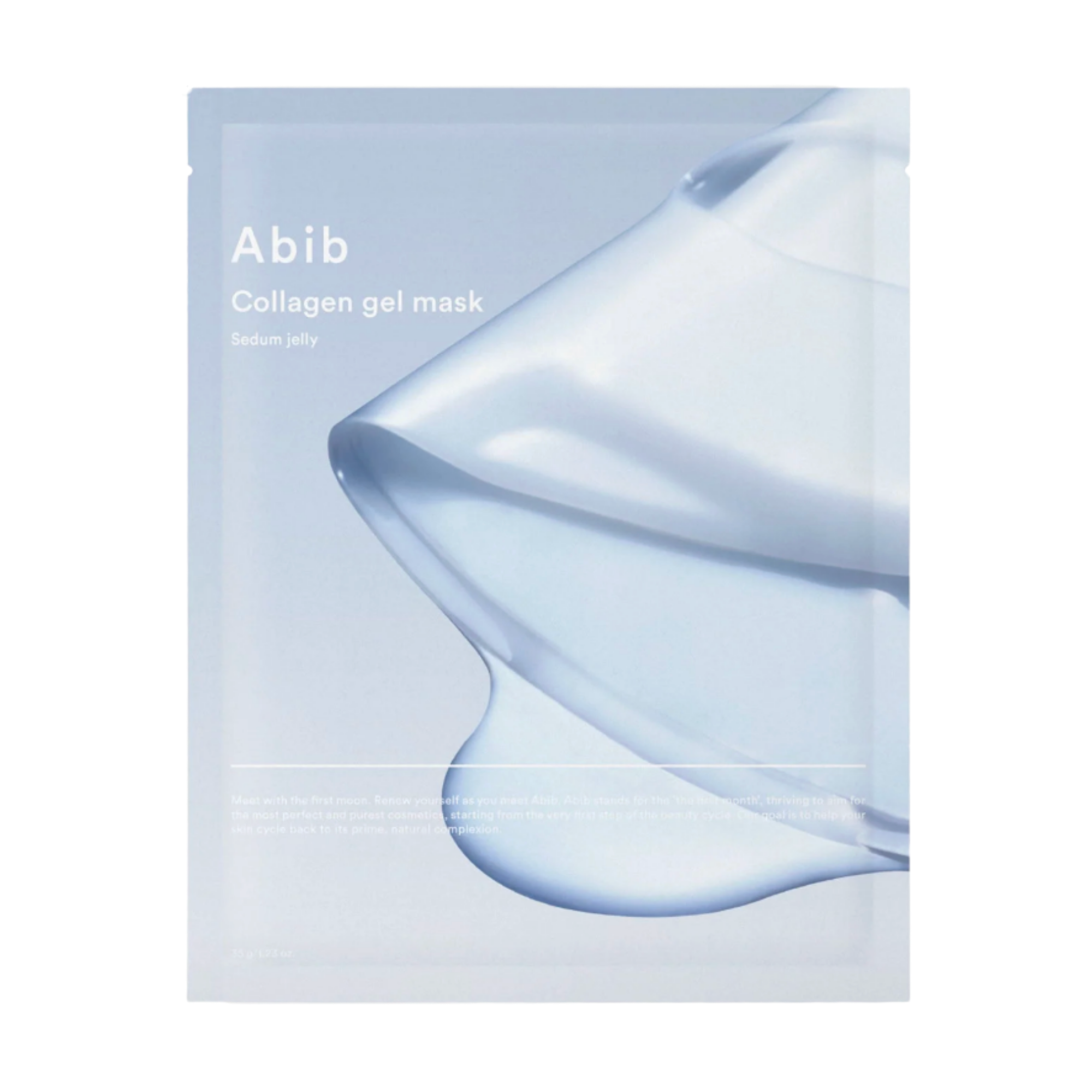 Collagen Gel Mask Sedum Jelly – Vegan Collagen Hydrogel Mask for Glow, Bounce & Hydration