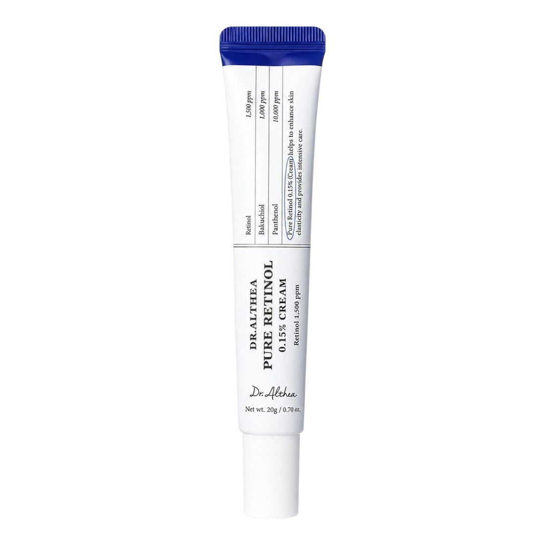 Dr.Althea Pure Retinol 0.15% Cream 20g tube