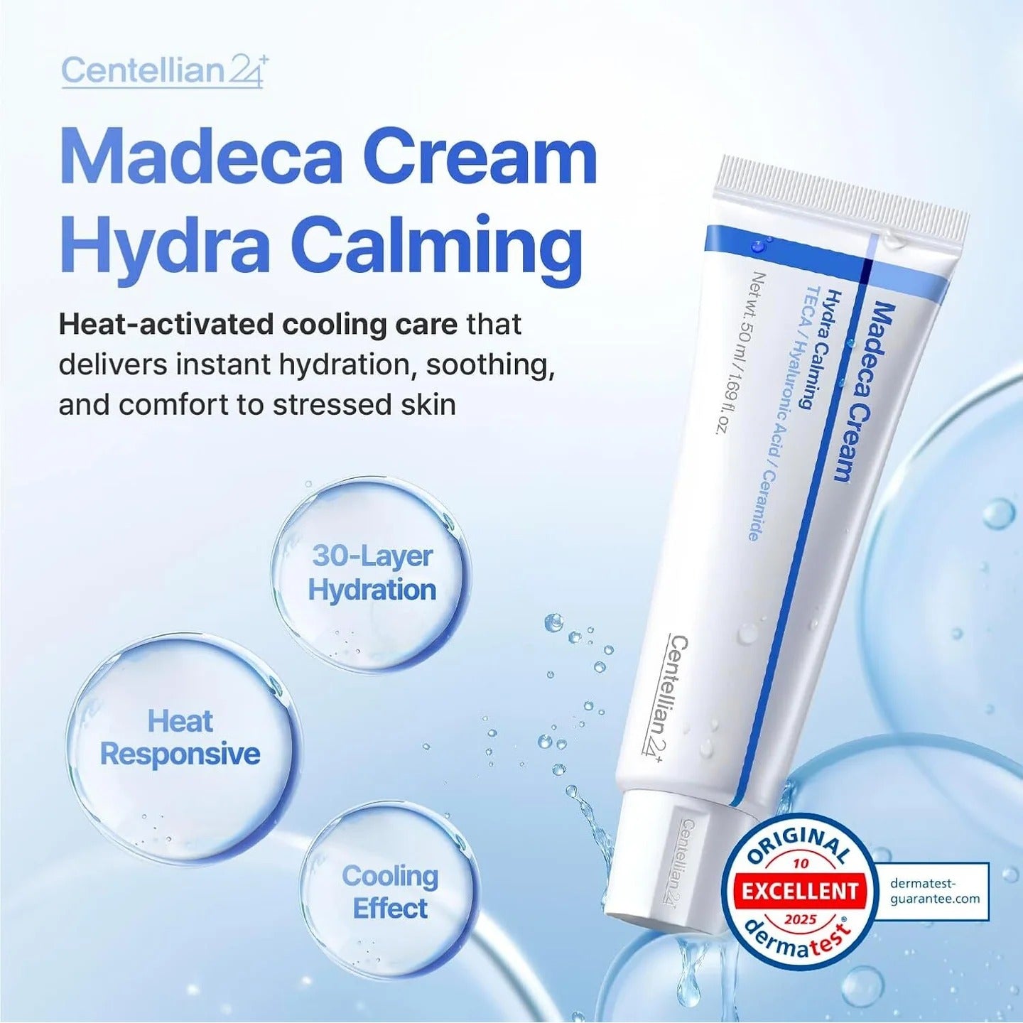 Centellian24 Madeca Cream Hydra Calming cooling cream