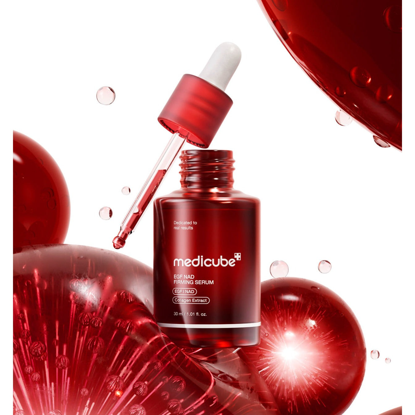 Medicube EGF NAD Firming Serum 30ml dropper bottle