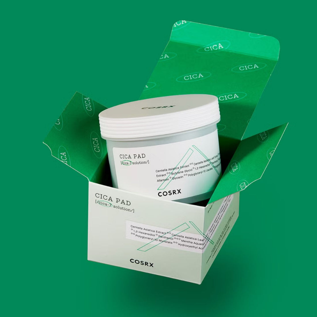 COSRX Pure Fit Cica Pad – 70 kojących i nawilżających płatków