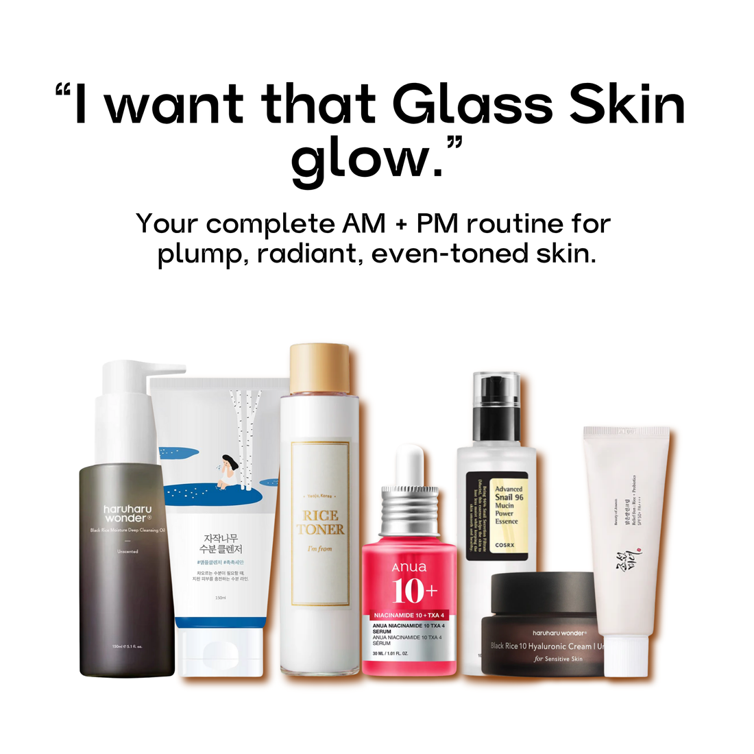 Glass Skin Radiance Routine – 7 Steps (Save 20%)