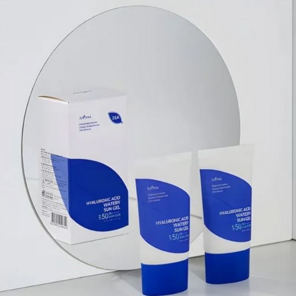 Hyaluronic Acid Watery Sun Gel SPF 50+ PA++++ – pack of 2 (50 ml × 2)