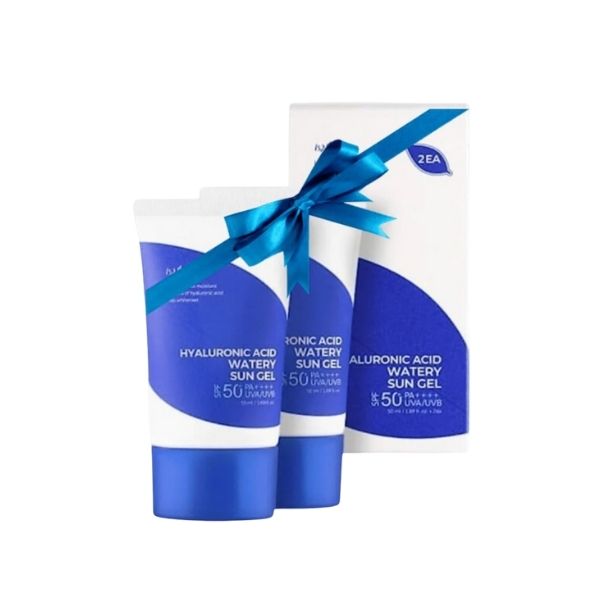 Hyaluronic Acid Watery Sun Gel SPF 50+ PA++++ – pack of 2 (50 ml × 2)