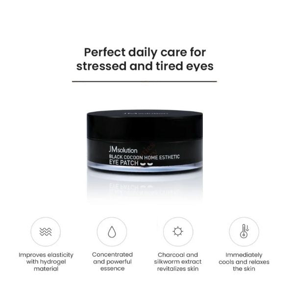 	JMsolution Black Cocoon Eye Patch – product sheet with benefits