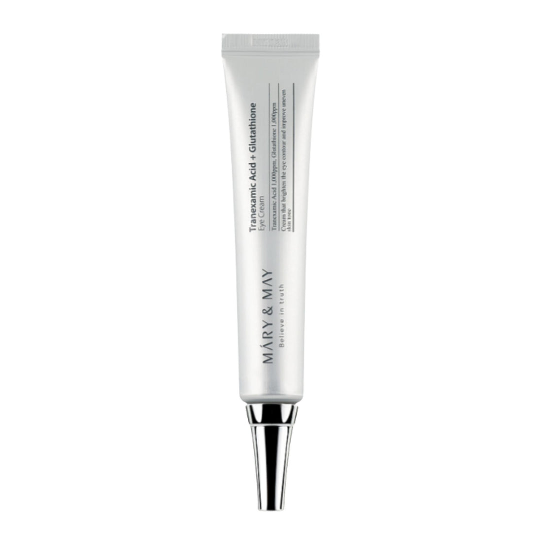 Krem pod oczy MARY &amp; MAY z kwasem traneksamowym i glutationem (30 ml)