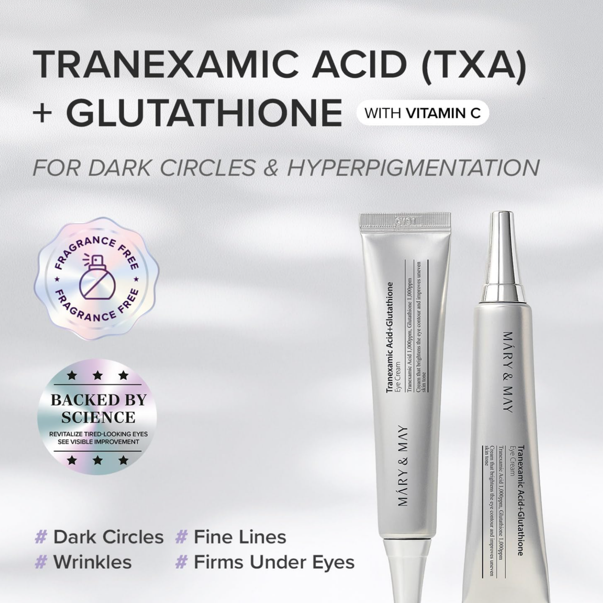 Tranexamic Acid + Glutathione Eye Cream (30 ml)