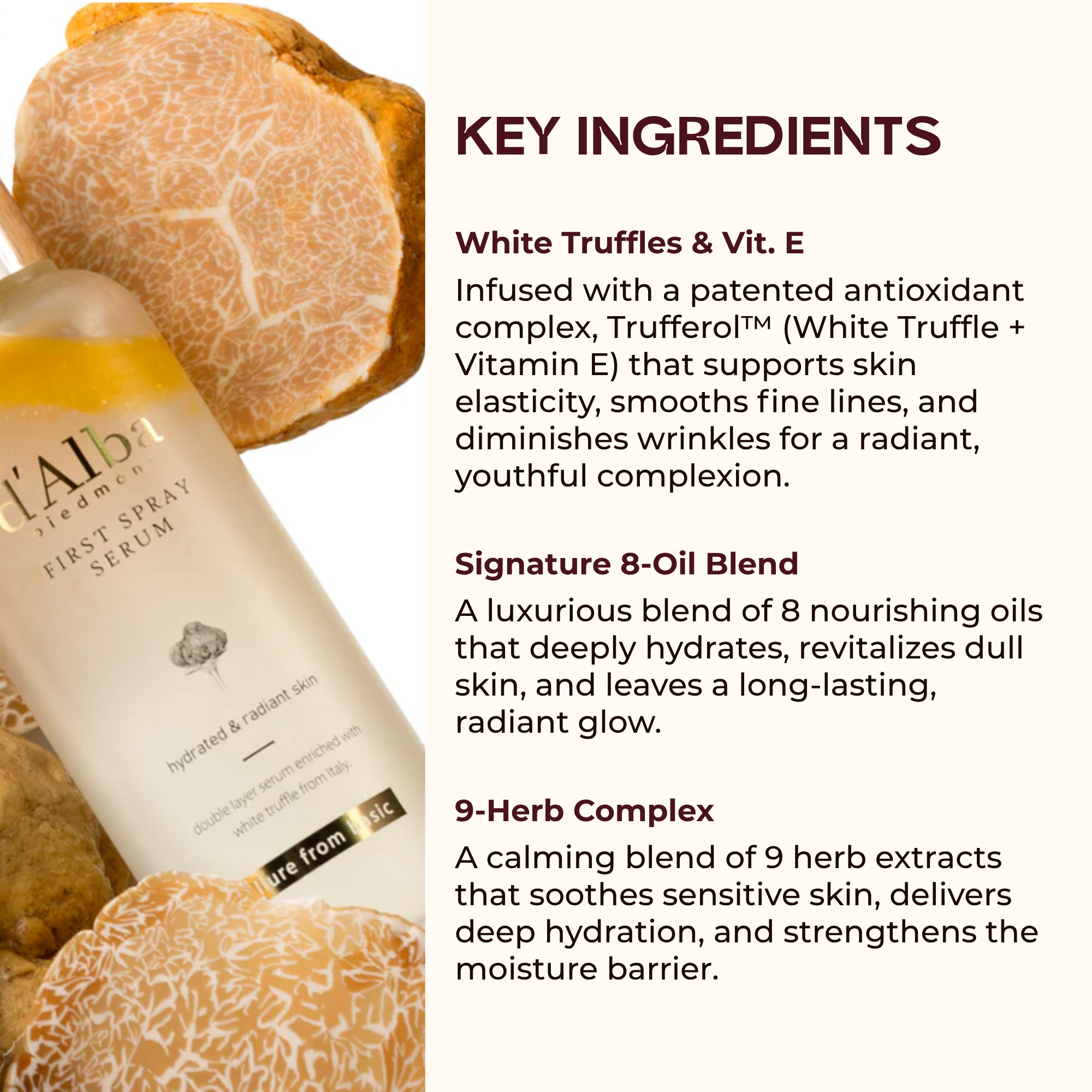 White Truffle First Spray Serum (100ml)