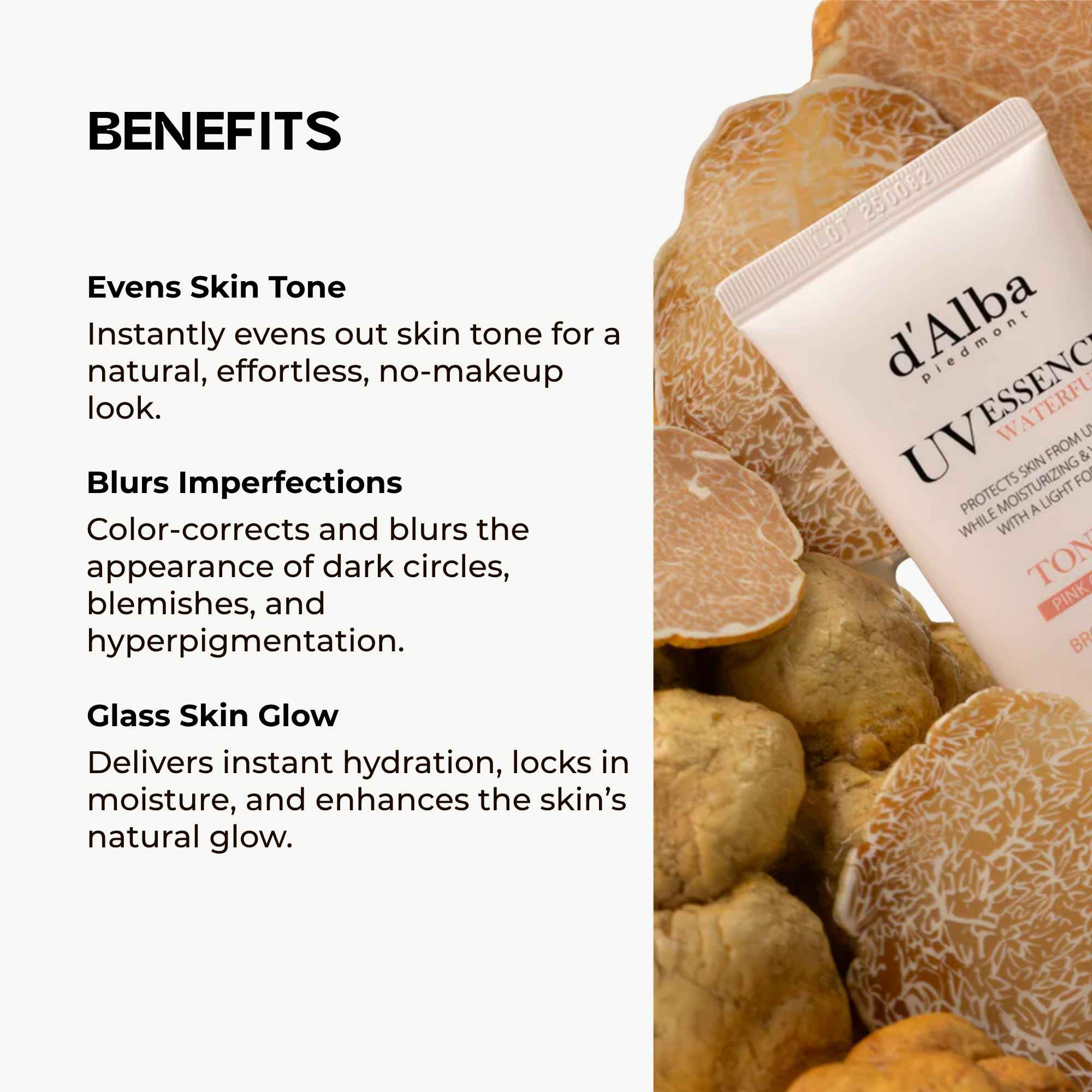 White Truffle Waterfull Tone-Up Sunscreen SPF 50+ (50ml)