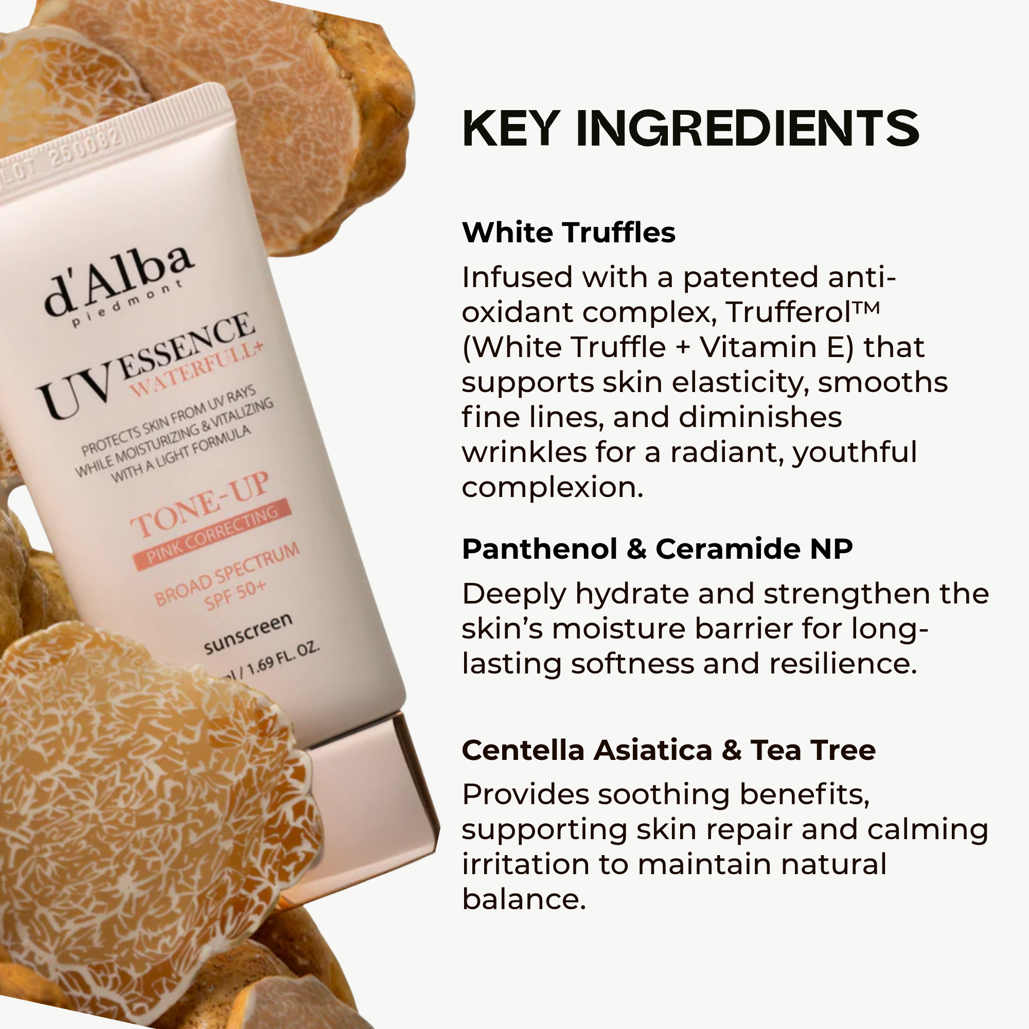 White Truffle Waterfull Tone-Up Sunscreen SPF 50+ (50ml)