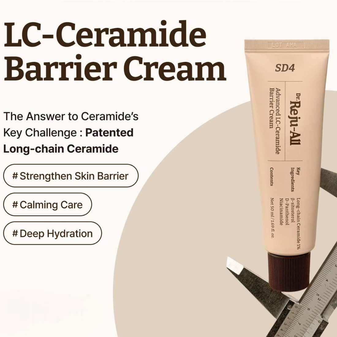 Dr.Reju-All LC-Ceramide Barrier Cream with long-chain ceramide