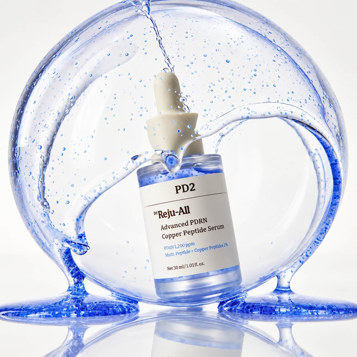 Dr.Reju-All PDRN Copper Peptide Serum with blue capsules