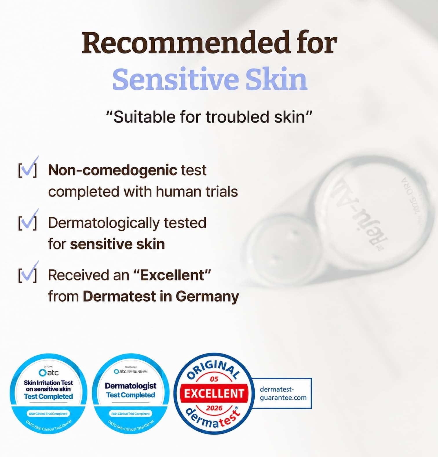 Dr.Reju-All PDRN Copper Peptide Serum for sensitive skin