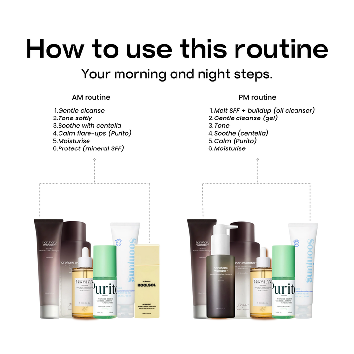 Sensitive Skin Routine – 7 Steps (Save 20%)