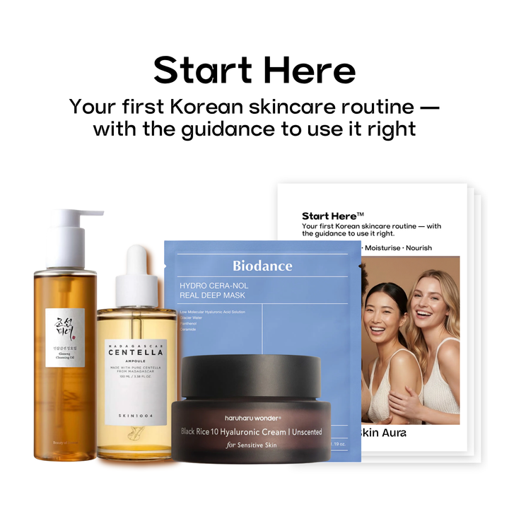 Start Here — Your First Korean Skincare Routine