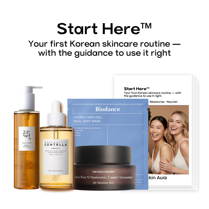 Start Here™ — Your First Korean Skincare Routine