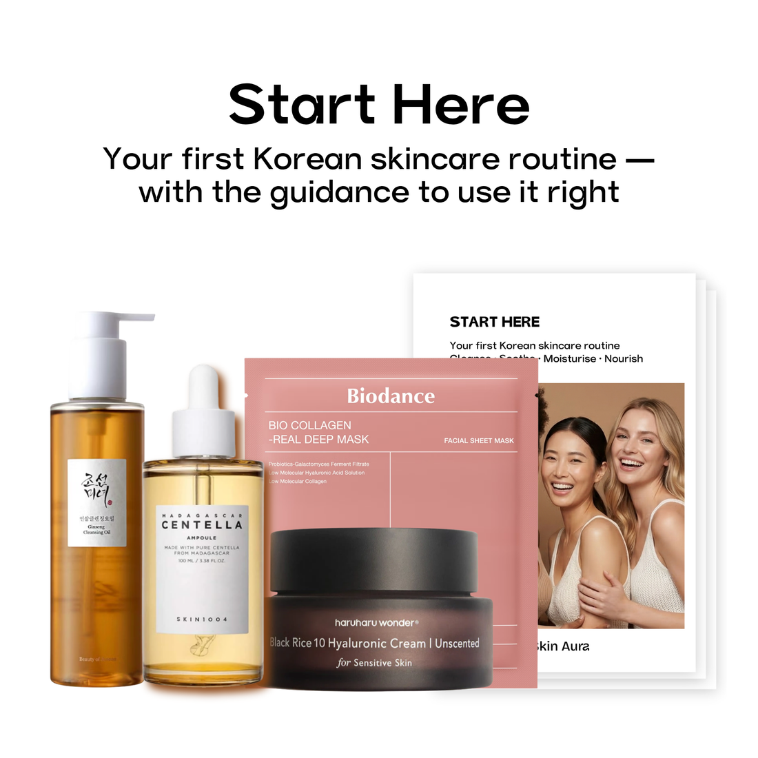 Start Here — Your First Korean Skincare Routine